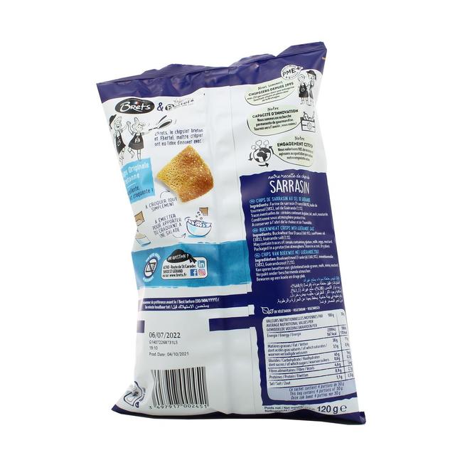 3497917002451 - Bret's - Chips de sarrasin au sel de Guérande