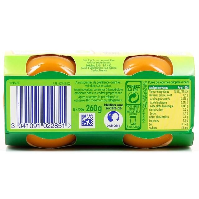 3041091022851 - Blédina - Printanière de légumes dès 6 mois