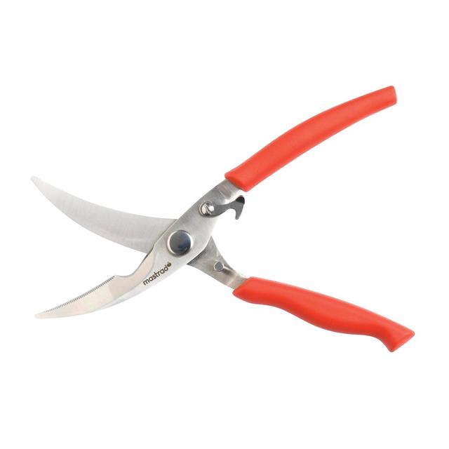 3485990243151 - Mastrad - Ciseaux a volaille & pizza - rouge