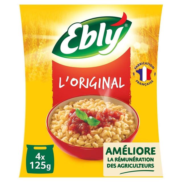 3487400004451 - Ebly - Blé Nature Sachet Cuisson 4x125g
