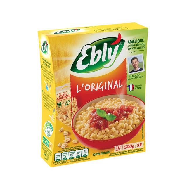 3487400004451 - Ebly - Blé Nature Sachet Cuisson 4x125g