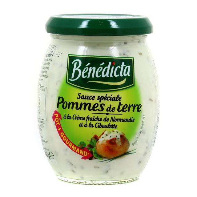3660603004651 - Bénédicta - Sauce spéciale Pommes de terre Crème fraîche de Normandie et Ciboulette