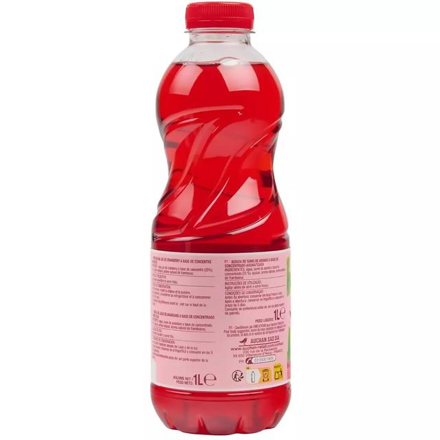 3596710355051 - Auchan - Boisson au jus de cranberry