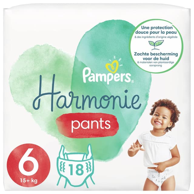 8001841715551 - Pampers Harmonie - Couches culotte T6 +15kg