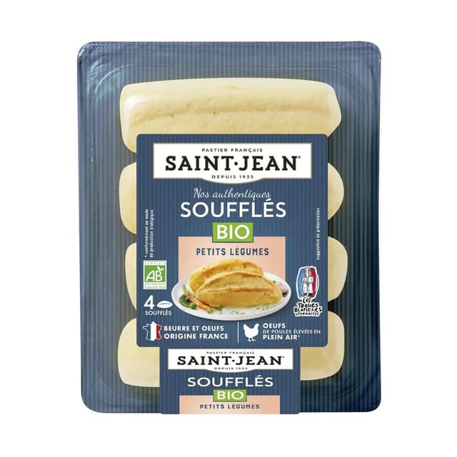 3266140055851 - Saint Jean - Soufflés de légumes bio