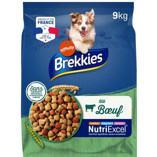 3700260417651 - Affinity - Brekkies - Croquettes Boeuf Nutriexcel pour Chien Adulte