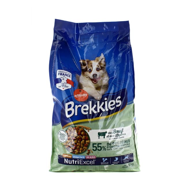 3700260417651 - Affinity - Brekkies - Croquettes Boeuf Nutriexcel pour Chien Adulte