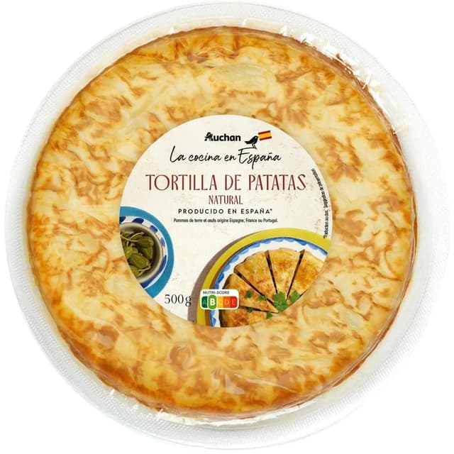 3596710529551 - Auchan La Cocina En Espana - Tortilla de patatas
