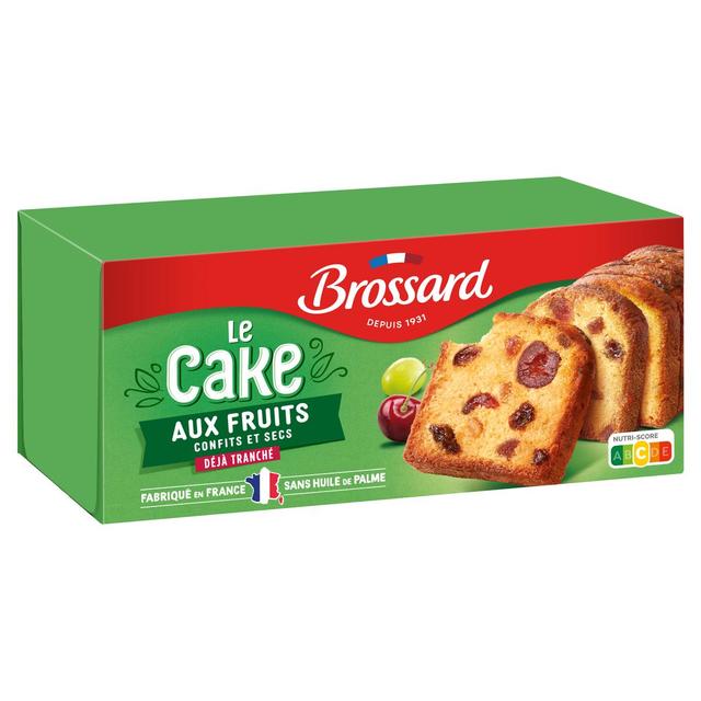 3088866510052 - Brossard - Cake aux fruits, la pièce de 350g