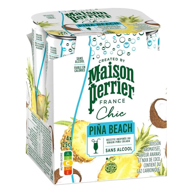 8445291590052 - Maison Perrier - Boissn gazeuse aromatisée ananas coco