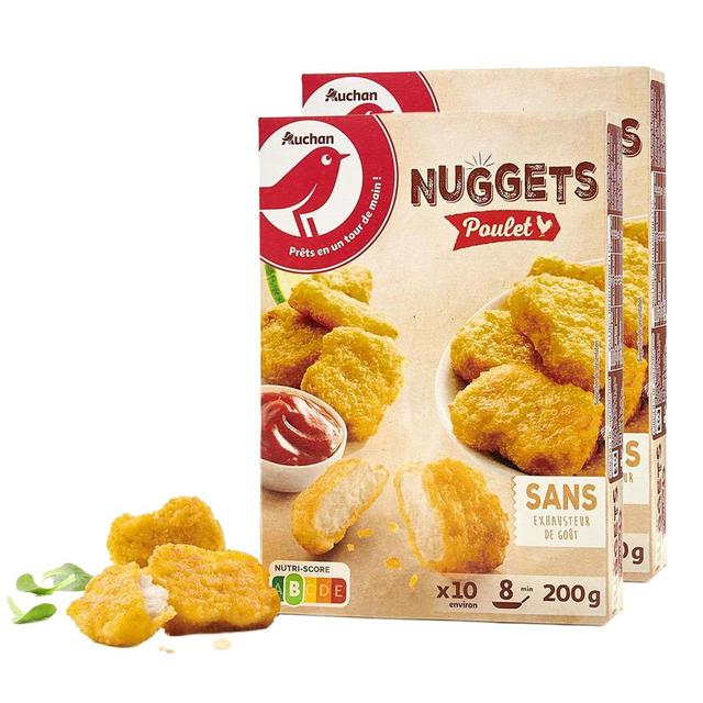2050000410352 - Auchan - Nuggets de Poulet Sans Huile de Palme