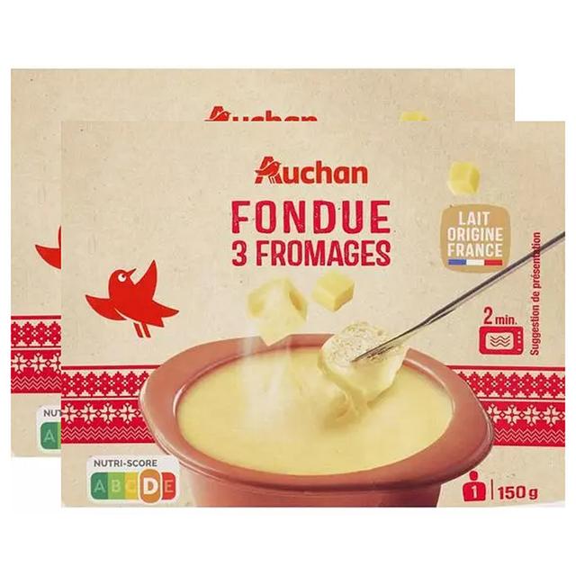 2050000411052 - Auchan - Fondue 3 fromages