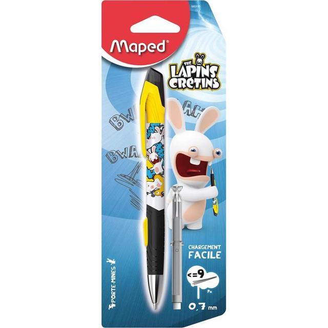 3154145601152 - Maped - Porte-mines Lapins Crétins + recharges de 9 mines