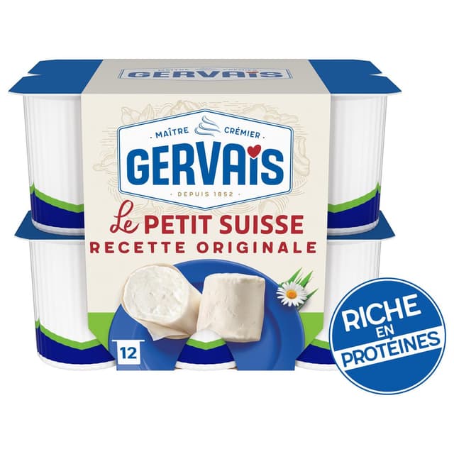 3033491451652 - Gervais - Petits suisses nature 9.2 mg