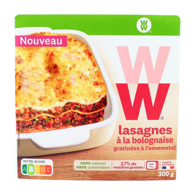 3248830001652 - WW - Lasagne à la Bolognaise Gratinée à l'Emmental