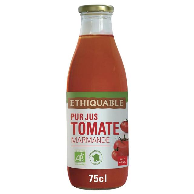 3760091721952 - Paysans d'ici - Commerce Equitable - Pur jus de Tomate Bio de Marmande