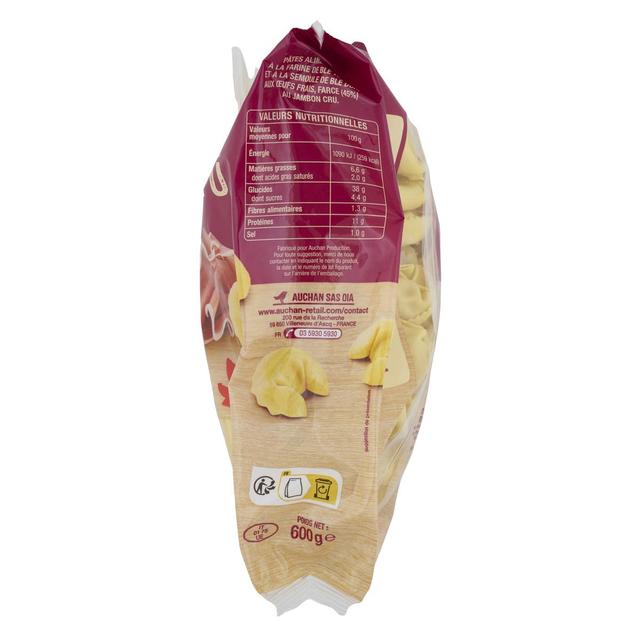 3596710542352 - Auchan - Tortellini Jambon Cru