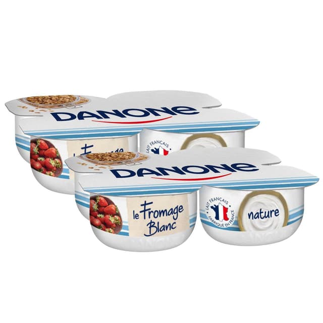 3033491273841 - Danone - Fromage Blanc Nature 3.2%mg