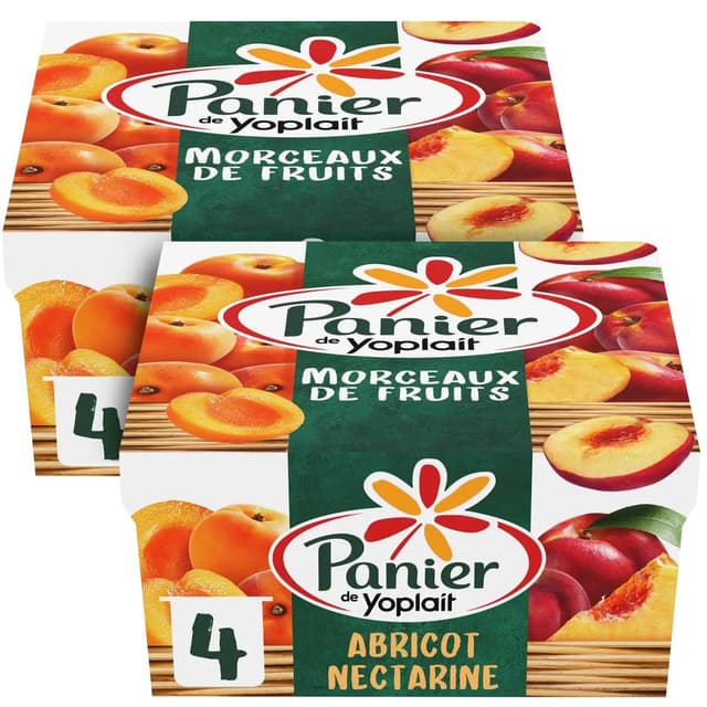 3329770086104 - Panier de Yoplait - Yaourts Abricot Nectarine