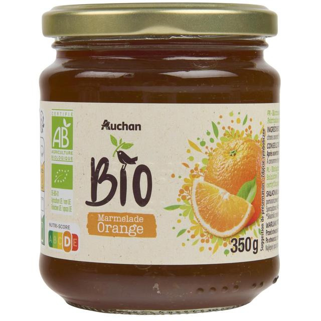 3596710553952 - Auchan Bio - Marmelade orange bio