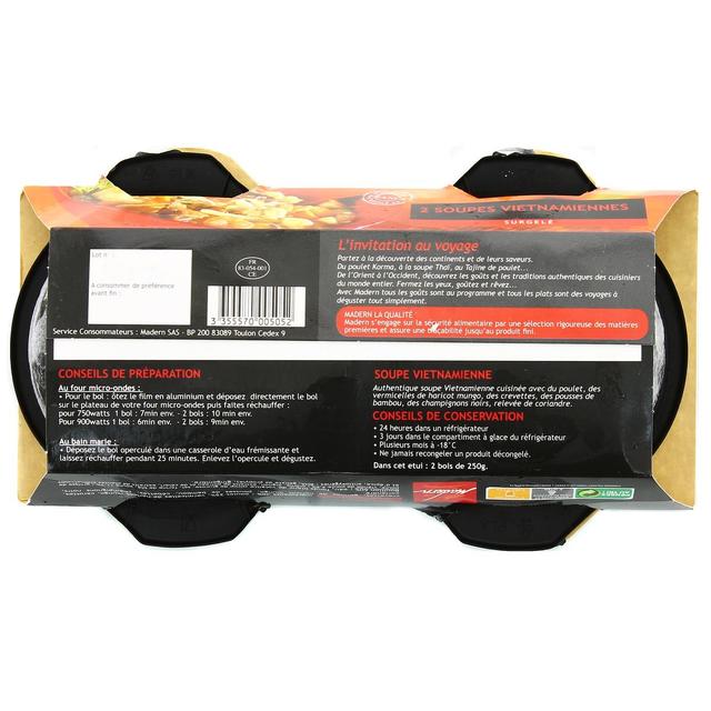 3355570005052 - Madern - 2 Soupes vietnamiennes 2x250g