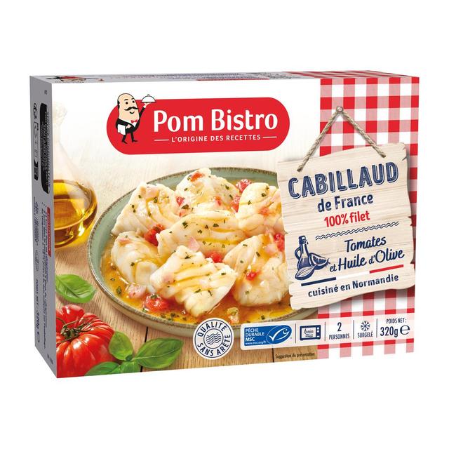 3760032006452 - Pom Bistro - Cabilaud MSC tomates et huile d'olive