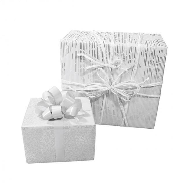3329682118252 - Clairefontaine - Un rouleau de papier cadeau Premium blanc