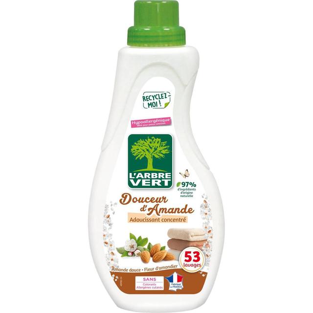 3450601039652 - L'arbre Vert - Adoucissant Concentré Douceur D'Amande Et Hypoallergénique