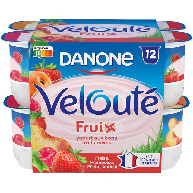 3033491579752 - Velouté Fruix - Yaourts Brassés Panachés