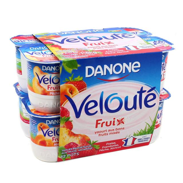 3033491579752 - Velouté Fruix - Yaourts Brassés Panachés