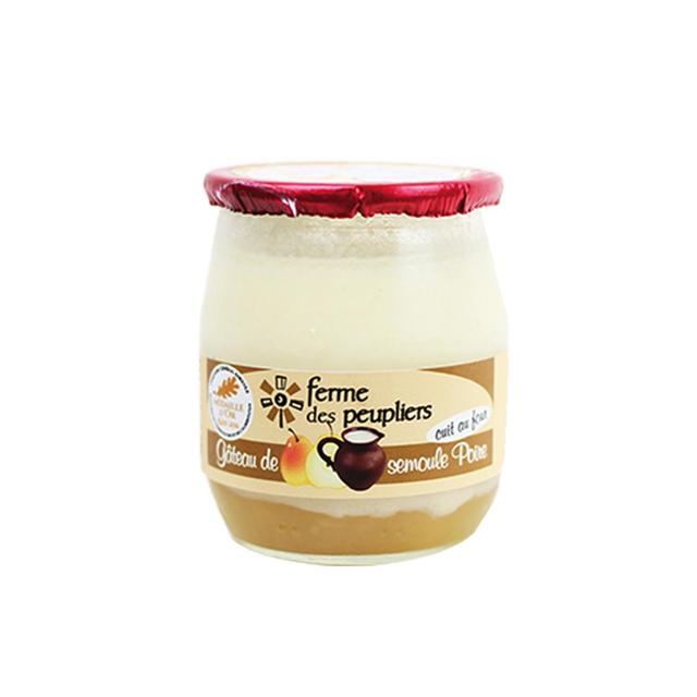 3374270060253 - La Ferme Des Peupliers - Gâteau de Semoule à la Poire