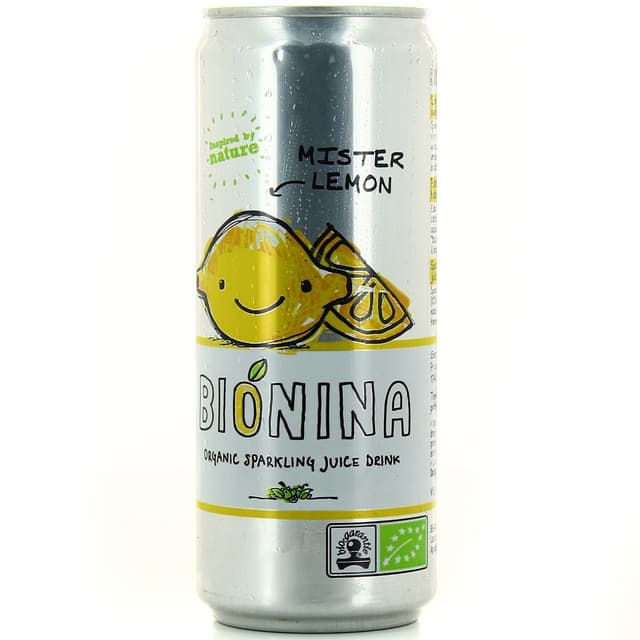 2050000375682 - Bionina - Boisson gazeuse au jus de citron Bio