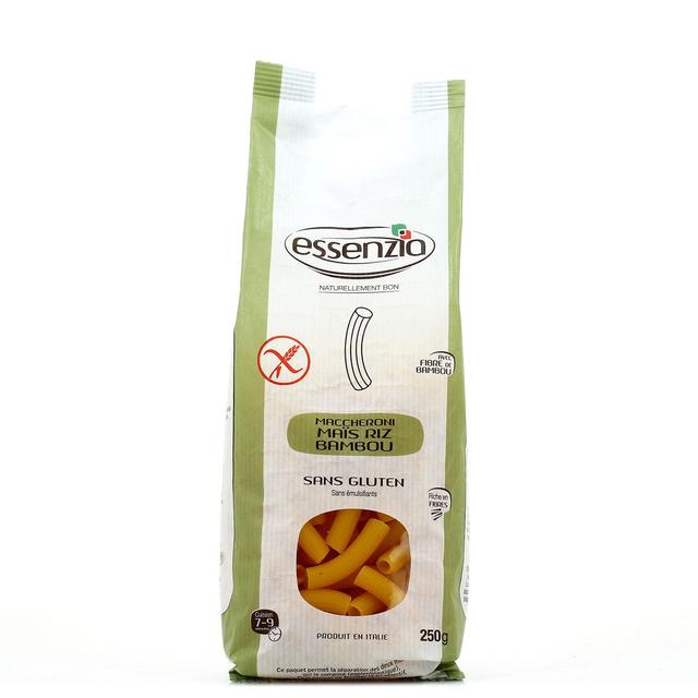 3760014293153 - Essenzia - Maccheroni maïs riz bambou sans gluten