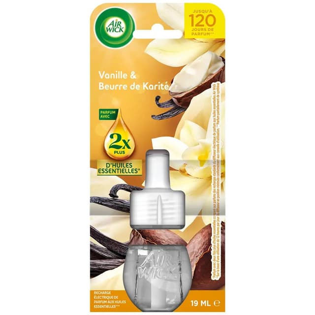 3665468303253 - Air Wick - Désodorisant Recharge Électrique Vanille et Beurre de Karité