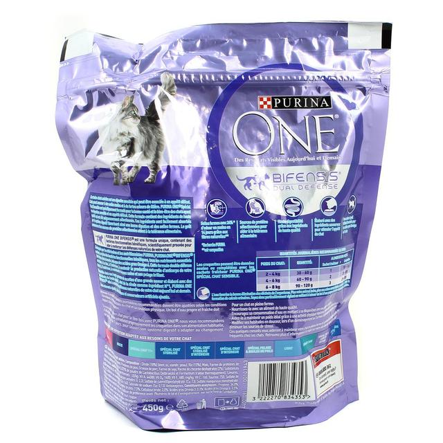 3222270834353 - Purina - One - Croquettes Dinde Spécial chat sensible pour chat adulte