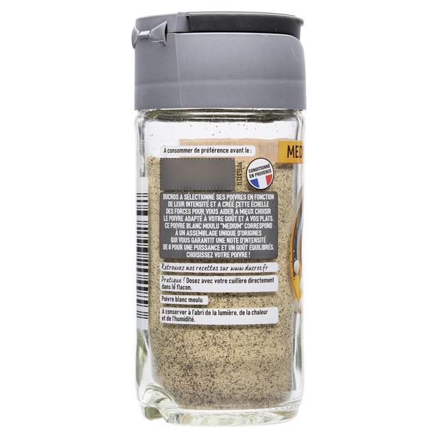 3166296204953 - Ducros - Poivre blanc moulu