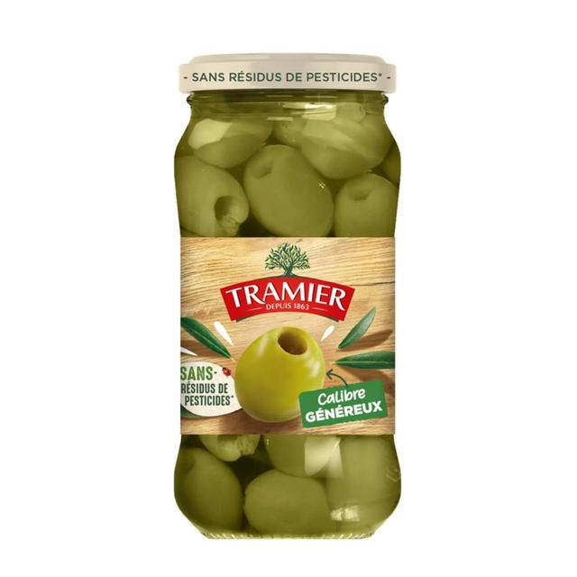 3017239005253 - Tramier - Olives Vertes Dénoyautées Sans Résidus de Pesticides