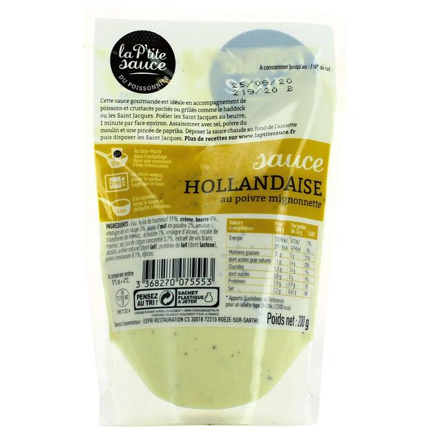 3368270075553 - La p'tite sauce du poissonier - Sauce Hollandaise