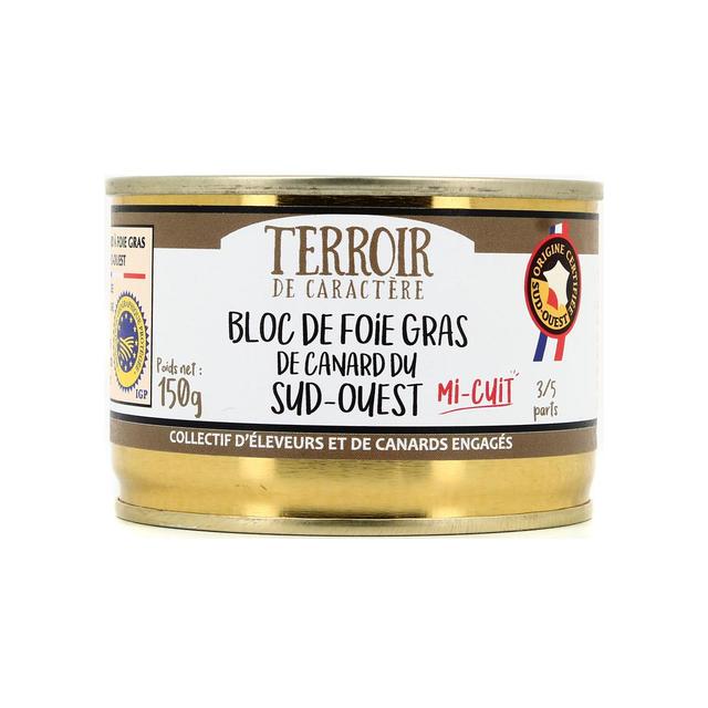 3356650007553 - Terroir de Caractère - Bloc de Foie Gras de Canard IGP Sud-Ouest