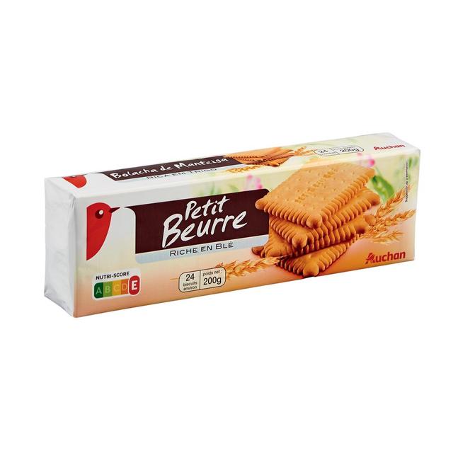 3596710198153 - Auchan - Biscuits petit beurre riches en blé