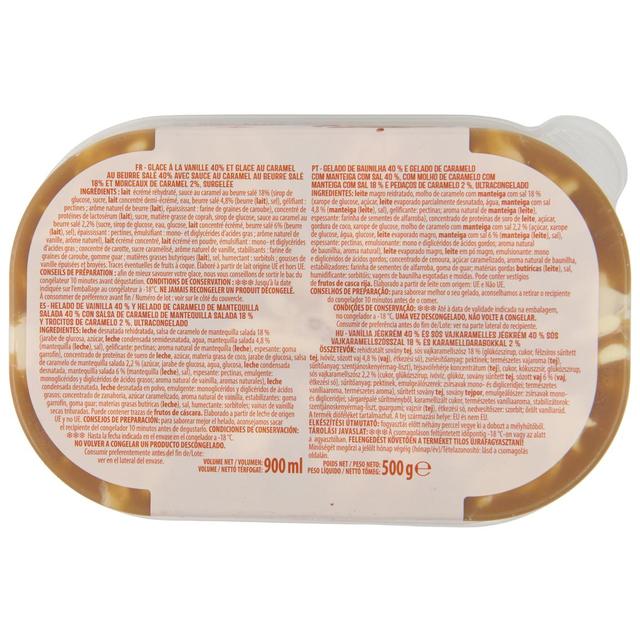 3596710548453 - Auchan - Glace vanille caramel