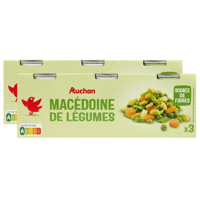 2050000408953 - Auchan - Macédoine de légumes