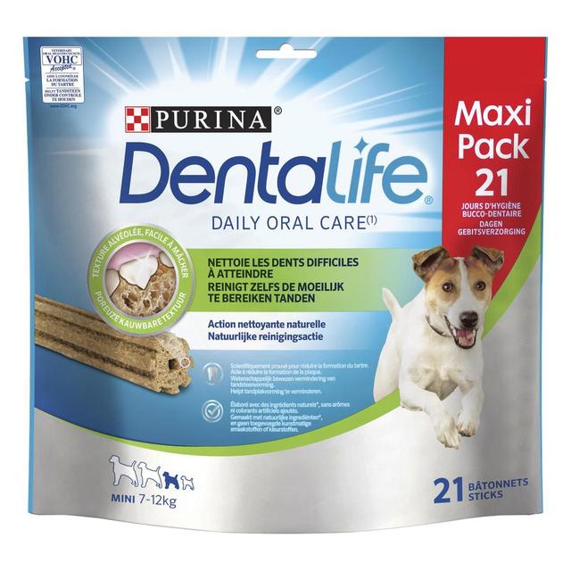 7613035379053 - Purina - Dentalife - Bâtonnets à mâcher Hygiène Bucco Dentaire - Récompense friandise pour petit et moyen chien x21