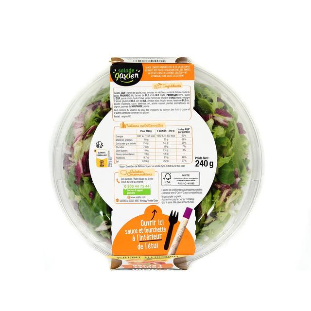 3242274500054 - Sodebo - Salade Caesar