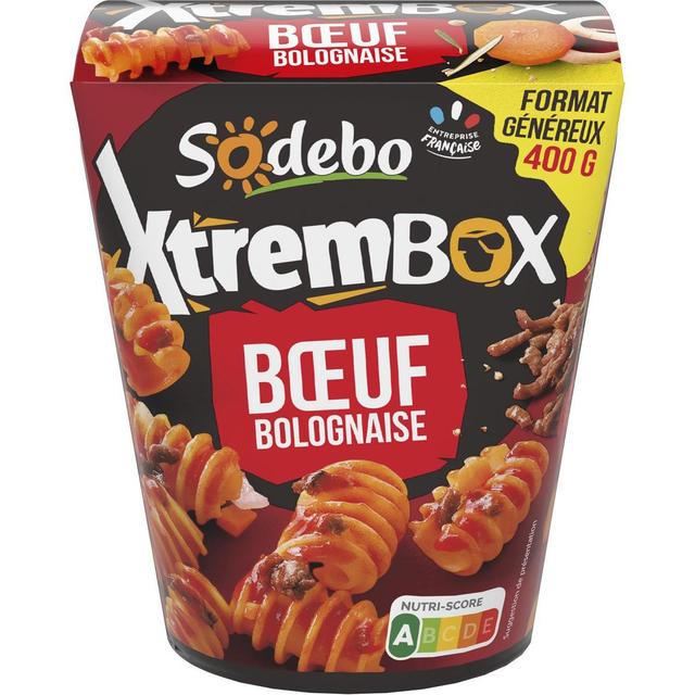 3242272260554 - Sodebo - Xtrem Box Boeuf Bolognaise