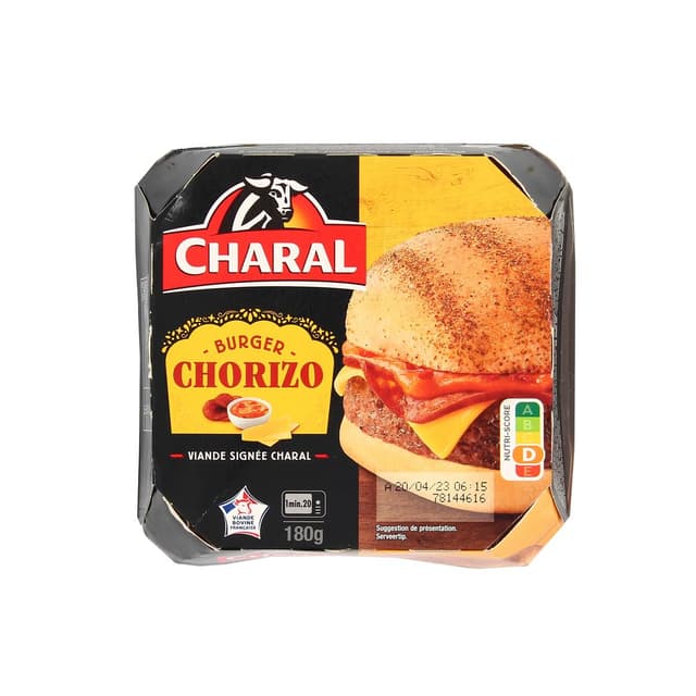 3181238990954 - Charal - Burger Chorizo