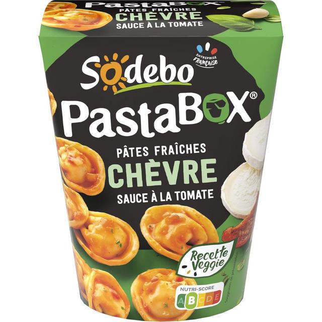 3242272251354 - Sodebo - Pasta Box Chèvre Sauce Tomate