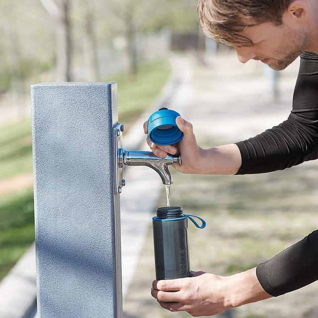 4006387072254 - BRITA - Gourde Filtrante Active Verte + 1 disc inclus