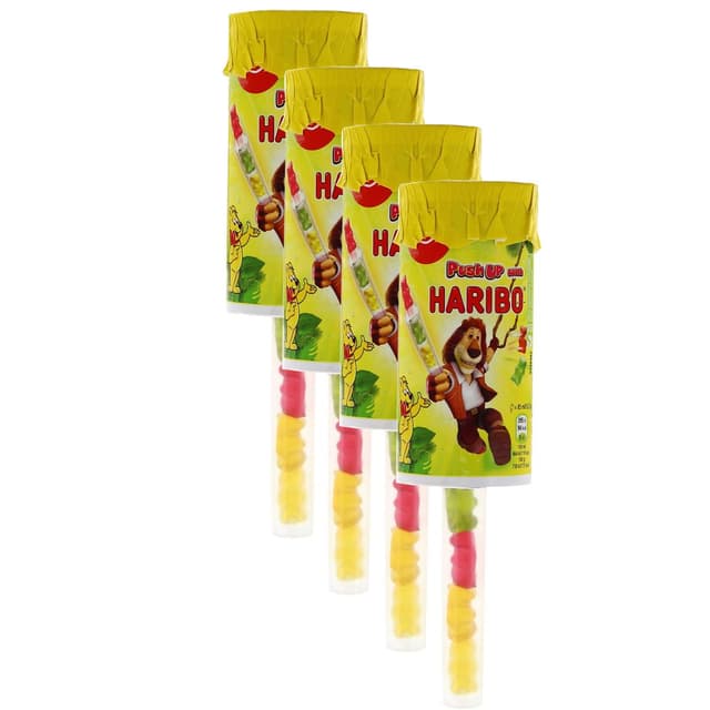 2050000312854 - Haribo - Push up vanille, fraise et bonbons
