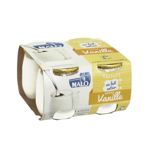 3278692363254 - Malo - Yaourts vanille au lait entier